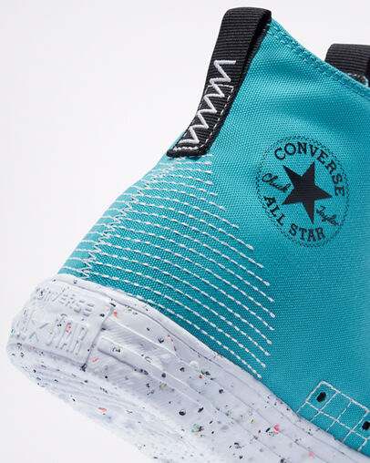 Chuck Taylor All Star Crater Summer Daze Harbor Teal/Black/White, Detail Angle View