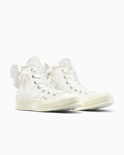 Chuck 70 Bows Blanco/Blanco/Garza, Top and Side View