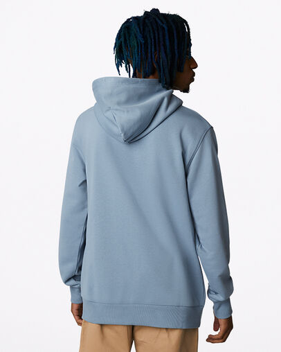 Volume-up-Pullover mit Grafik Indigo Oxide, Back View