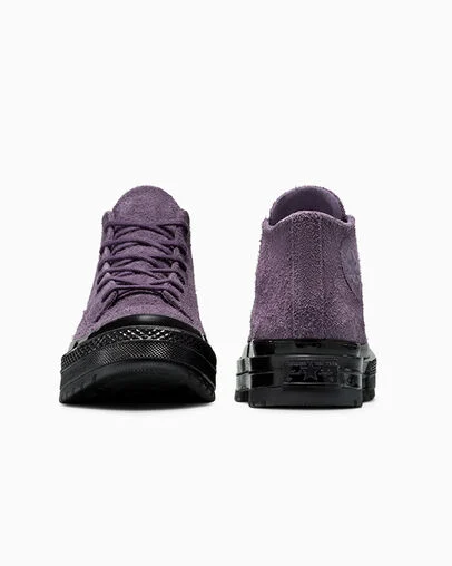 Chuck 70 National Suede Raisin/Raisin/Black, Heel View