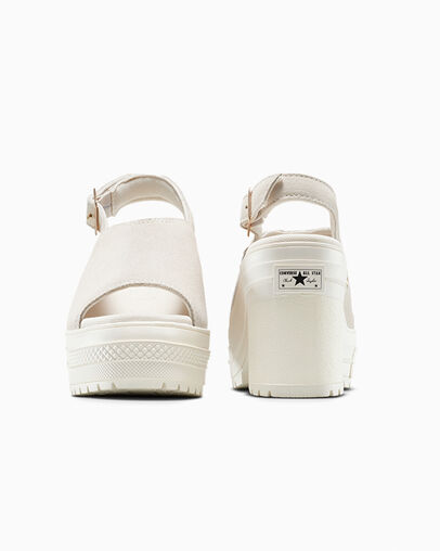 Chuck 70 De Luxe Heel Mule Duna claro/Garza/Oro, Heel View