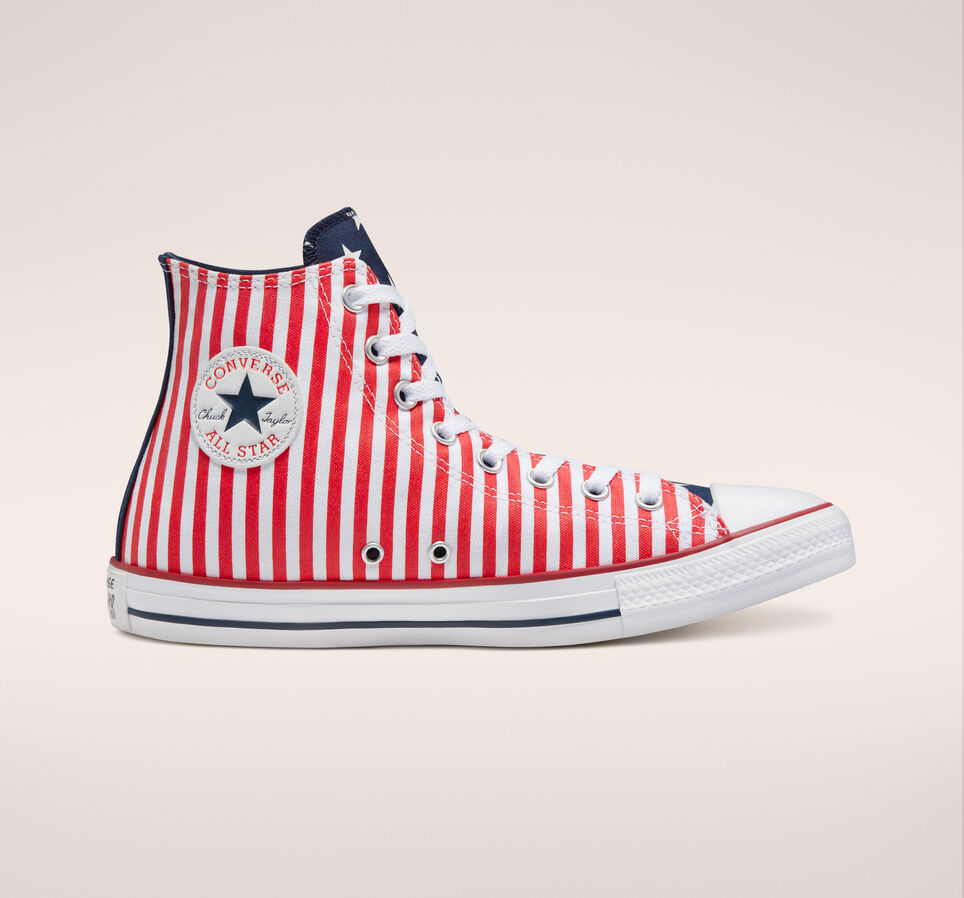Stars & Stripes Chuck Taylor All Star Wei&szlig;/Midnight Navy/University Red