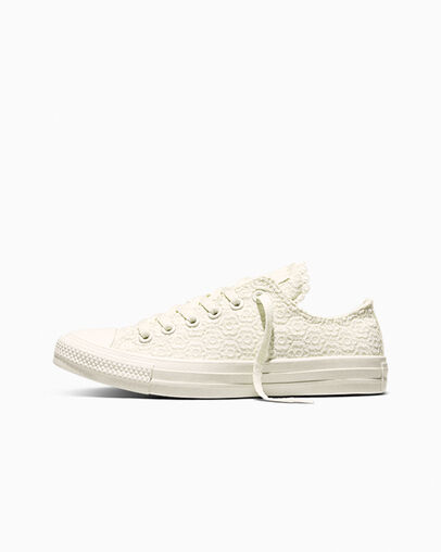 Converse Chuck Taylor All Star Crochet Florals Egret/Vintage White/Egret, Inner Side View