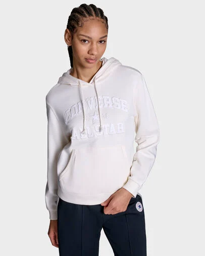 All Star Hoodie Egret, Front View