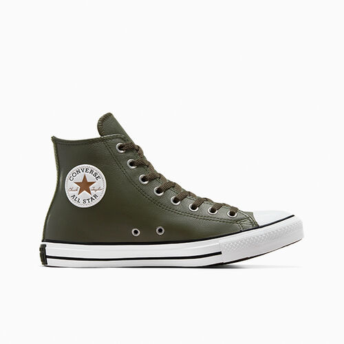 Converse All star sneaker cave green/dark whiskey/wit