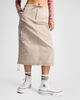 Long Woven Cargo Skirt