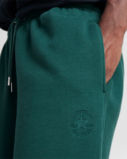 Converse Gold Standard Sweatpants Green Envy, Detail View