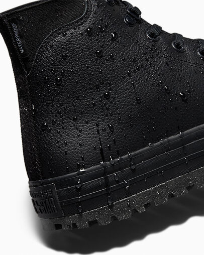 Botas impermeables Chuck Taylor All Star City Trek Black/Blackblack, Detail Angle View