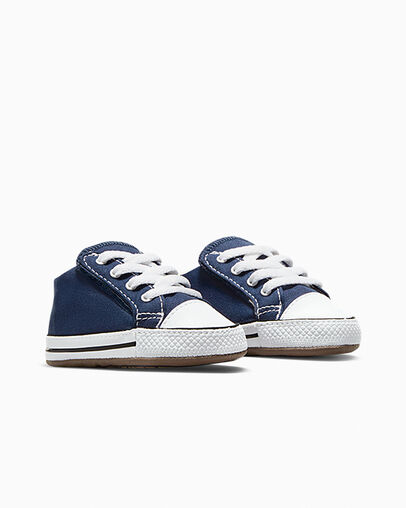 Chuck Taylor All Star Cribster Canvas Navy/Natural Ivory/White, Top and Side View