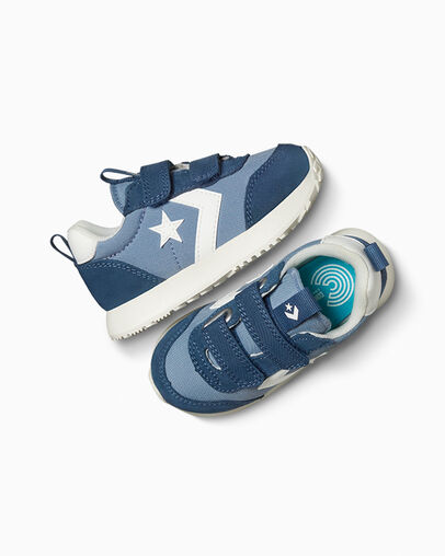 Converse Omega Trainer Easy-On Yeti Breath Blue/Slacker Blue, Angled View