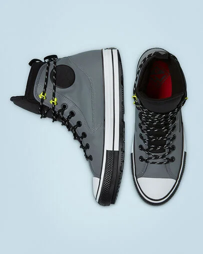 All Terrain Chuck Taylor All Star Limestone Grey/Black/White, Top and Side View