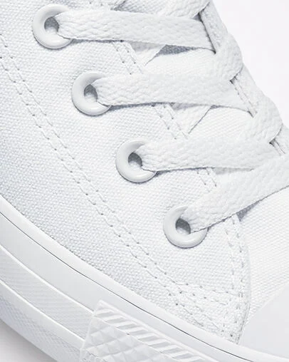 Chuck Taylor All Star White Monochrome, Detail Angle View