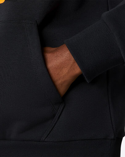 Sudadera con capucha Paint Drip Graphic Pullover Negro Converse, Detail View