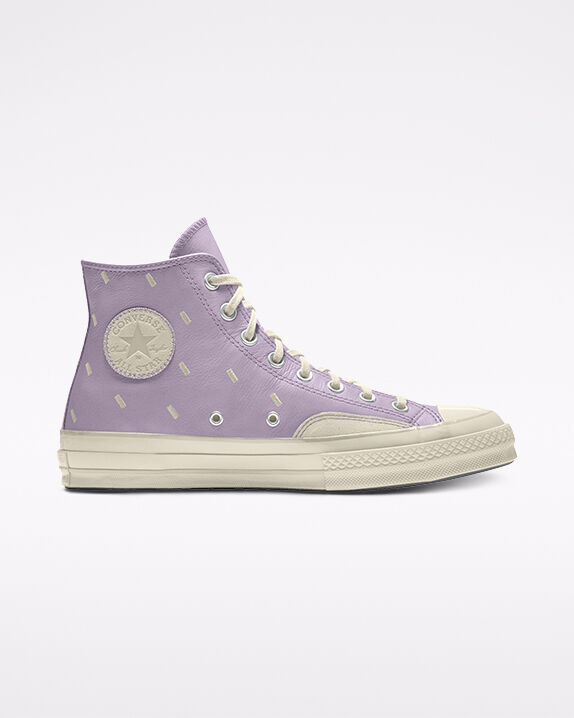 lilac purple high top converse