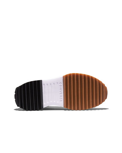 Run Star Hike Wit/Zwart/Gum, Outsole View
