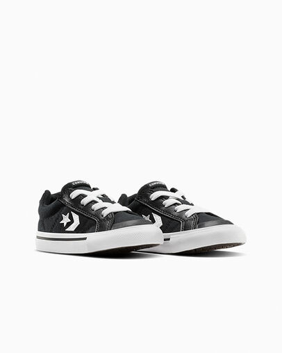 Converse Sport Casual Easy-On Black/White/Black, Top and Side View