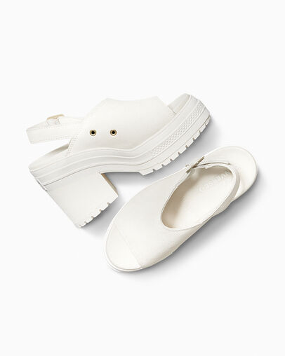 Chuck 70 De Luxe Heel Mule Duna claro/Garza/Oro, Angled View