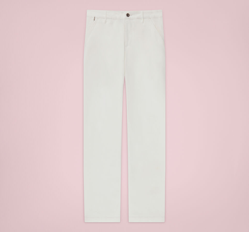 Converse Go-To Straight Leg Woven Pant Vintage White