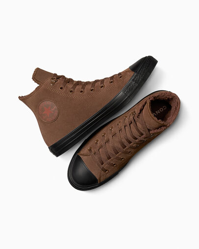 Chuck Taylor All Star Suede Siesta de oso/Siesta de oso, Angled View