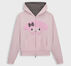 Converse x Hello Kitty® and Friends Kuromi™ and My Melody™ Full Zip Hoodie Plum Kitten/Parfait Pink — foto 3