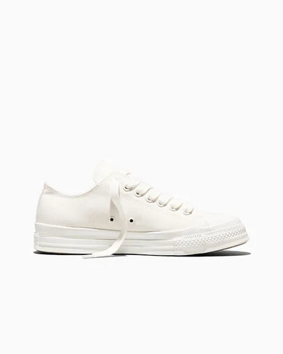 Chuck Taylor Throwback Vintage White/Vintage White, Outer Side View
