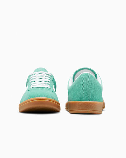 All Star Classic Trainer Suede Archive Sea Green/White/Gum, Heel View