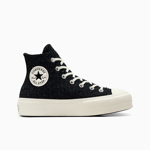Converse All star sneaker zwart/zilver/egret