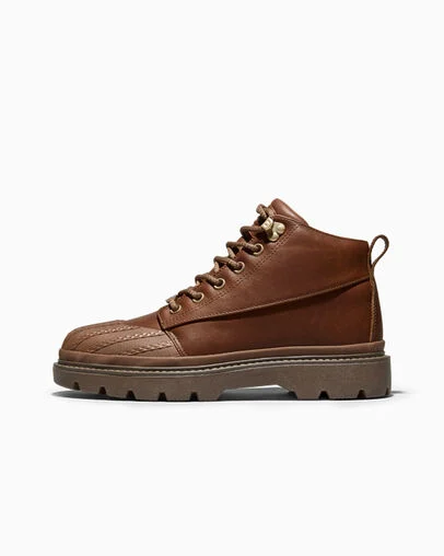 1908 Bronco Boot Emperador/Apple Cinnamon, Inner Side View