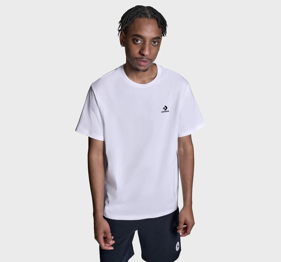 Star Chevron T-Shirt White