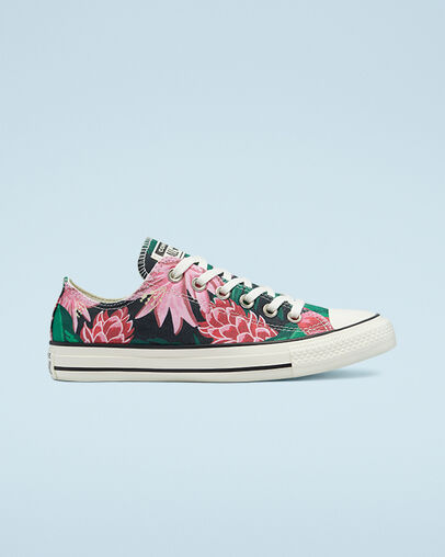 Chuck Taylor All Star Wild Florals Black/Multi/Egret, Outer Side View