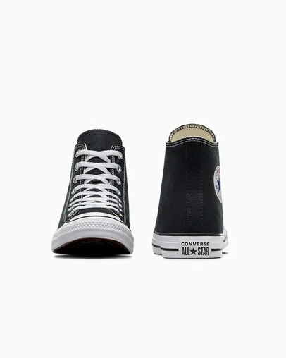 Chuck Taylor All Star Canvas Black, Heel View