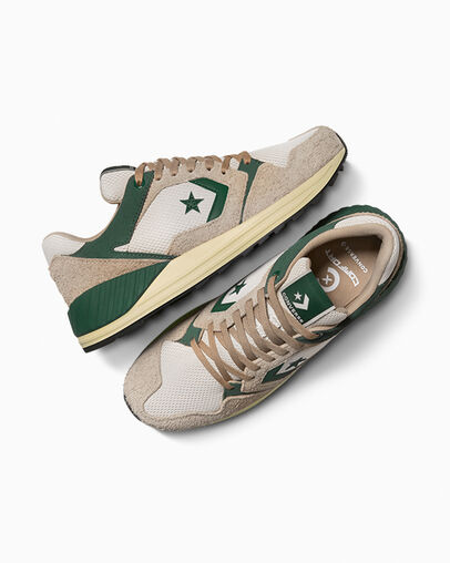 Converse Wave Trainer Vintage Cargo/Egret/Branch Out, Angled View