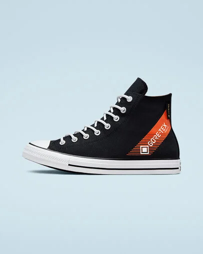 Chuck Taylor All Star GORE-TEX&reg; Cold Fusion Black/Bold Mandarin/White, Inner Side View