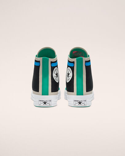 Digital Terrain Chuck 70 Negro/Cordón/Azul digital, Heel View