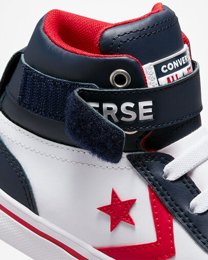 Pro Blaze Strap White/Obsidian/Red, Detail Angle View