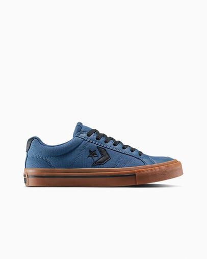 Converse Sport Casual Slacker Blue/Black/Gum Honey, Outer Side View