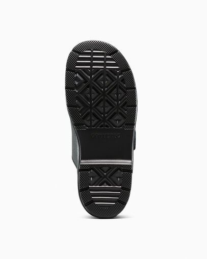 Chuck Taylor All Star Lugged Flatform Sandal Black/Black/Black, Outsole View