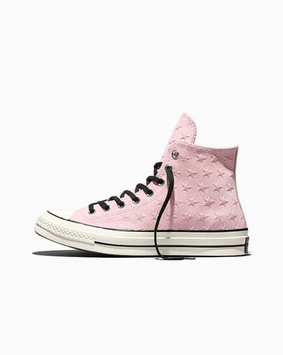 Chuck 70 Stars New Found Bloom Pink/Egret/Black, Inner Side View