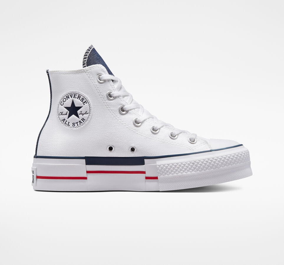 Chuck Taylor All Star Lift Platform Retro Denim - A03961C