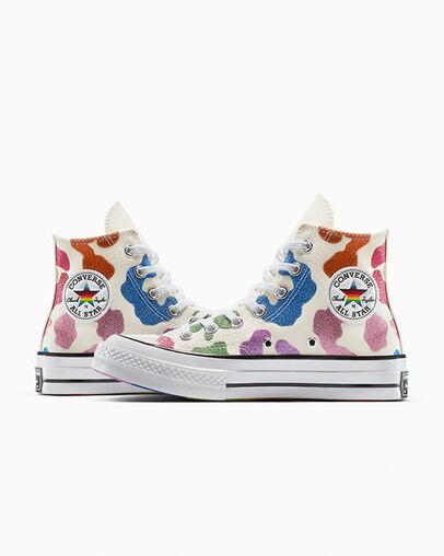 Chuck 70 Pride Aigrette/Bleu/Noir, Detail Angle View