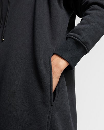 All Star Shine Hoodie Dress Converse Black