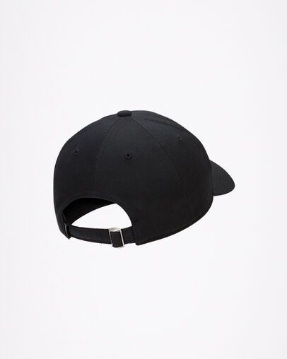 Logo Lock-Up Baseball Hat Noir Converse, 3/4 View
