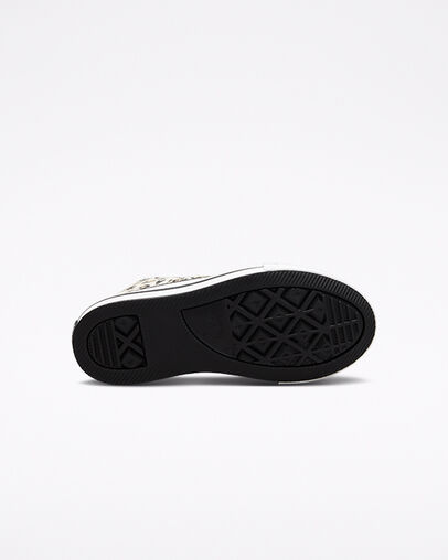 Chuck Taylor All Star Lift Platform Jungle Cats Driftwood/Black/White, Outsole View