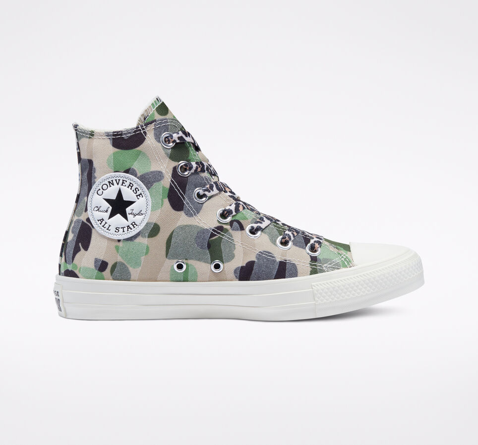 Archive Print Chuck Taylor All Star Écru/Vert piquant/Bois flotté