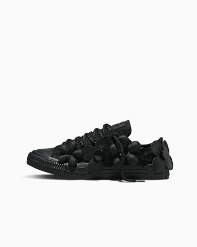 Chuck Taylor All Star Midnight Garden Black Dark Flowers, Inner Side View