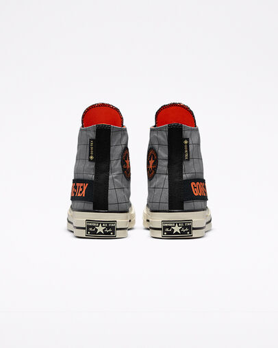 Cold Fusion Chuck 70 GTX Mas&oacute;n/Garza/Negro, Heel View