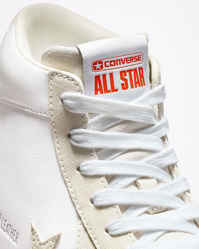 Pro Leather Future Utility White/Egret/White, Detail Angle View