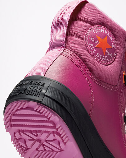 Chuck Taylor All Star Berkshire Boot Counter Climate Midnight Hibiscus/Black, Detail Angle View