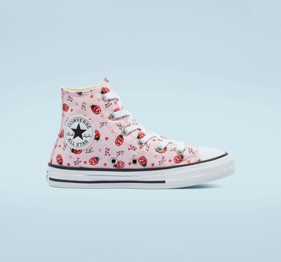 Chuck Taylor All Star Flowery Bugs Pink Foam/White/Black