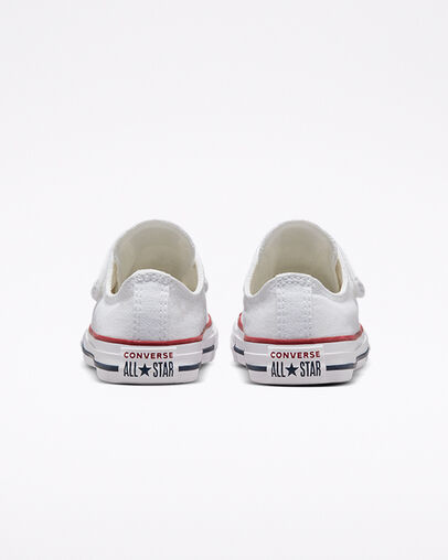 Chuck Taylor All Star Easy-On White/White/Natural, Heel View